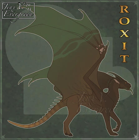 A CaprineWing character designed by me, species belongs to DuskyDragon.